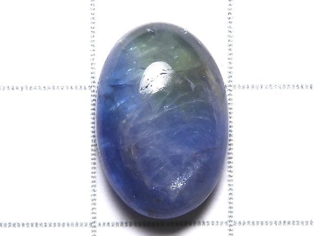 [Video][One of a kind] High Quality Bi-color Tanzanite AAA Cabochon 1pc NO.19