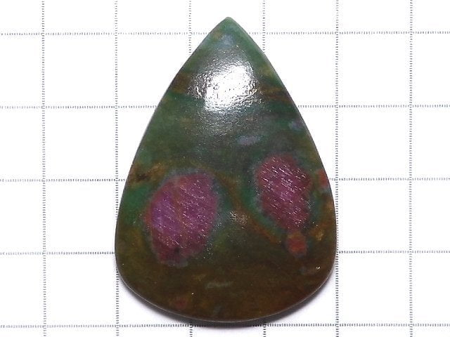 [Video][One of a kind] Ruby in Fuchsite AAA Cabochon 1pc NO.106