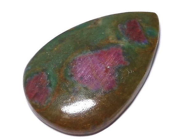 [Video][One of a kind] Ruby in Fuchsite AAA Cabochon 1pc NO.114