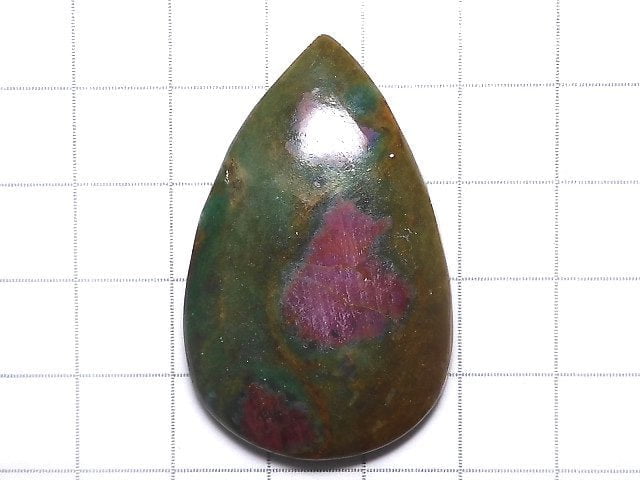 [Video][One of a kind] Ruby in Fuchsite AAA Cabochon 1pc NO.114