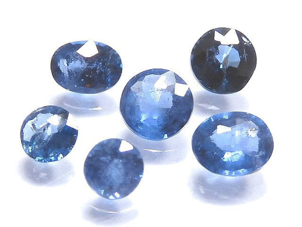 [Video][One of a kind] High Quality Gahnite Loose stone Faceted 6pcs Set NO.19