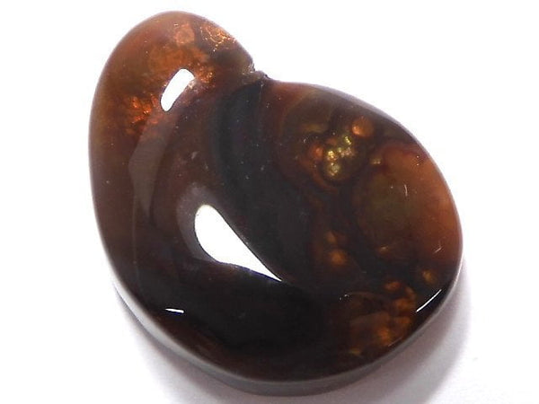 [Video][One of a kind] Fire Agate AAA- Loose stone 1pc NO.5