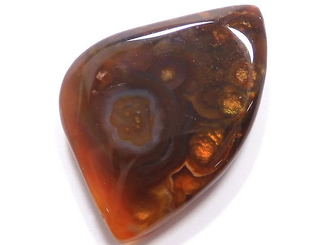 [Video][One of a kind] Fire Agate AAA- Loose stone 1pc NO.13