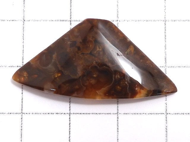 [Video][One of a kind] Fire Agate AAA- Loose stone 1pc NO.16