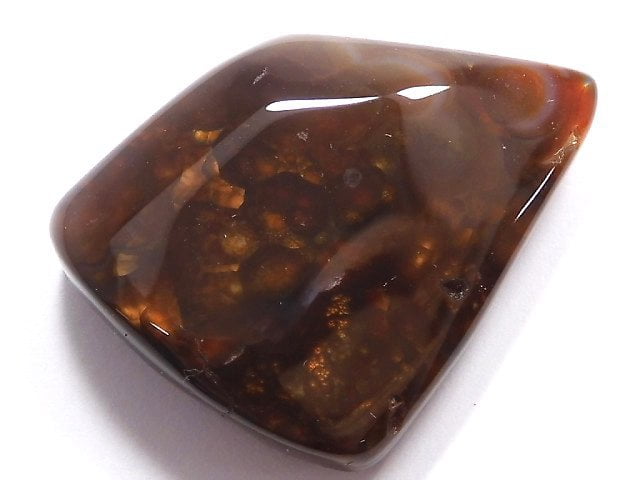 [Video][One of a kind] Fire Agate AAA- Loose stone 1pc NO.18