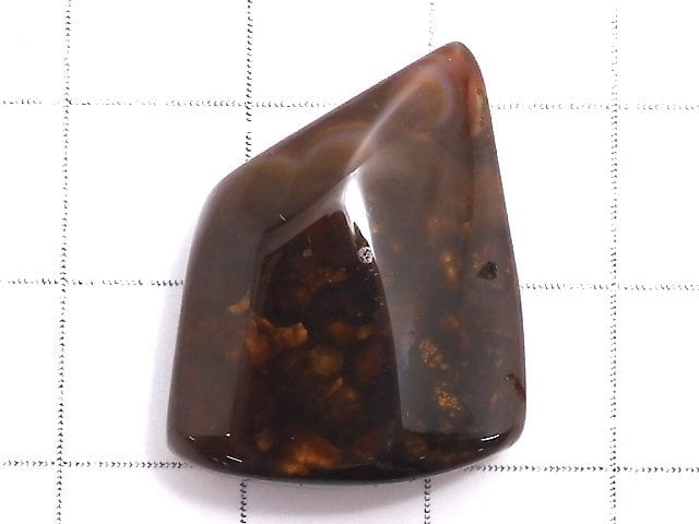 [Video][One of a kind] Fire Agate AAA- Loose stone 1pc NO.18