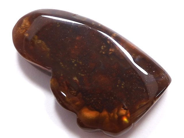 [Video][One of a kind] Fire Agate AAA- Loose stone 1pc NO.21