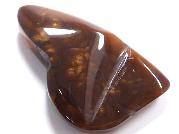 [Video][One of a kind] Fire Agate AAA- Loose stone 1pc NO.22