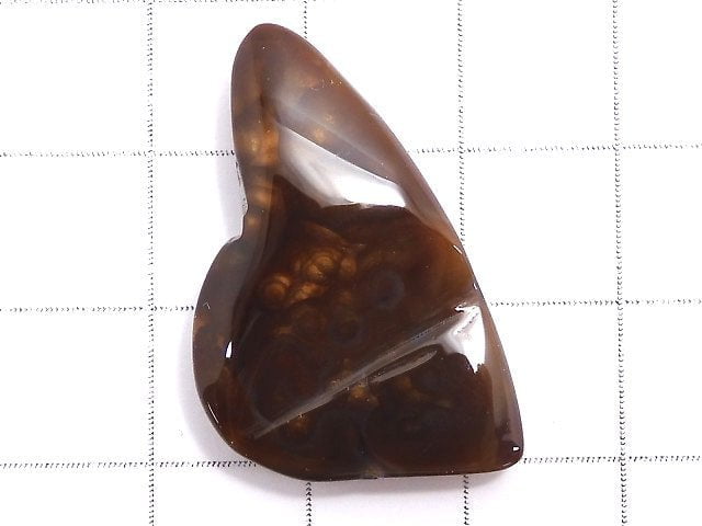 [Video][One of a kind] Fire Agate AAA- Loose stone 1pc NO.22