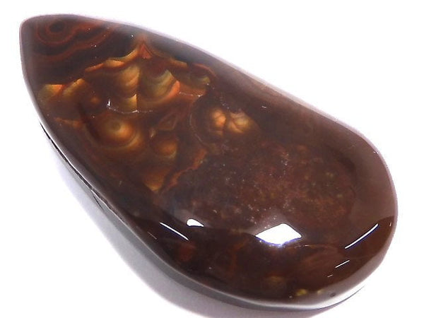 [Video][One of a kind] Fire Agate AAA- Loose stone 1pc NO.26