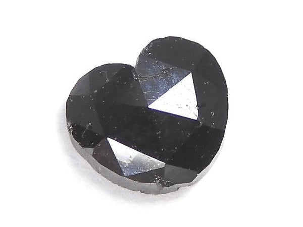 [Video][One of a kind] Black Diamond Loose stone Heart cut 1pc NO.4