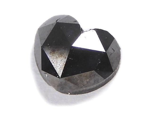 [Video][One of a kind] Black Diamond Loose stone Heart cut 1pc NO.5