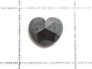 [Video][One of a kind] Black Diamond Loose stone Heart cut 1pc NO.7