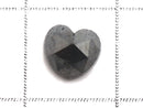 [Video][One of a kind] Black Diamond Loose stone Heart cut 1pc NO.9