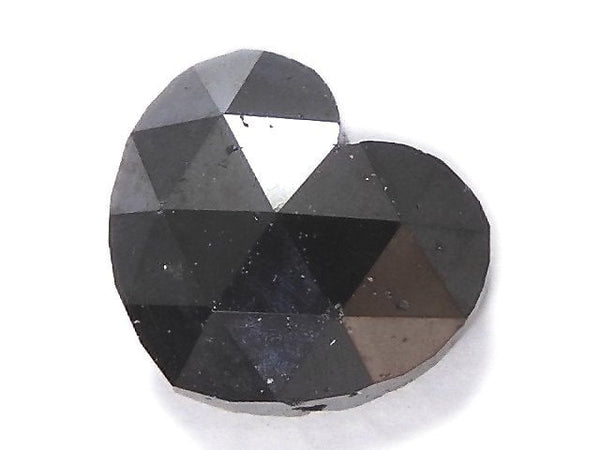 [Video][One of a kind] Black Diamond Loose stone Heart cut 1pc NO.12