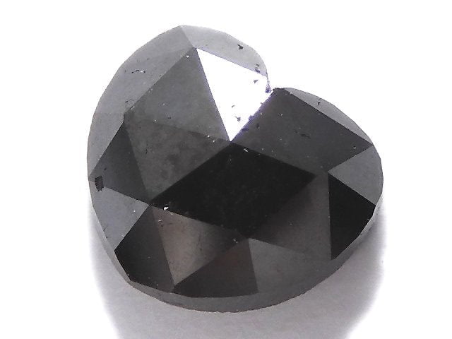 [Video][One of a kind] Black Diamond Loose stone Heart cut 1pc NO.15