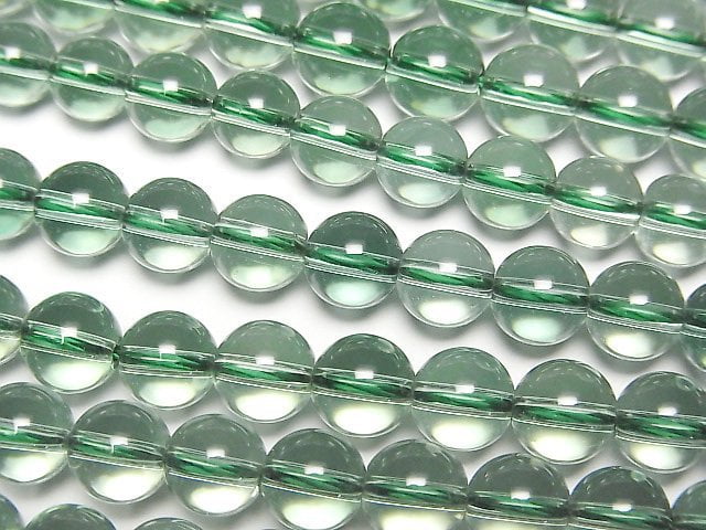 [Video] Green Quartz Round 6mm 1strand beads (aprx.15inch/38cm)