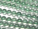 [Video] Green Quartz Round 6mm 1-strand beads (approx. 15 inches/38 cm)