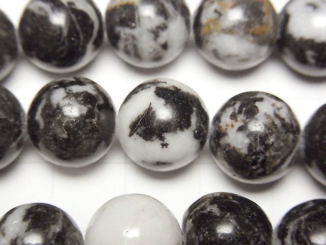 [Video] Zebra Jasper Round 12.5mm 1strand beads (aprx.15inch/36cm)