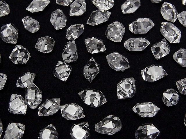 [Video] NYHerkimer Diamond AAA Rough Rock Nugget [Small Size] [Half Drilled Hole] 5pcs