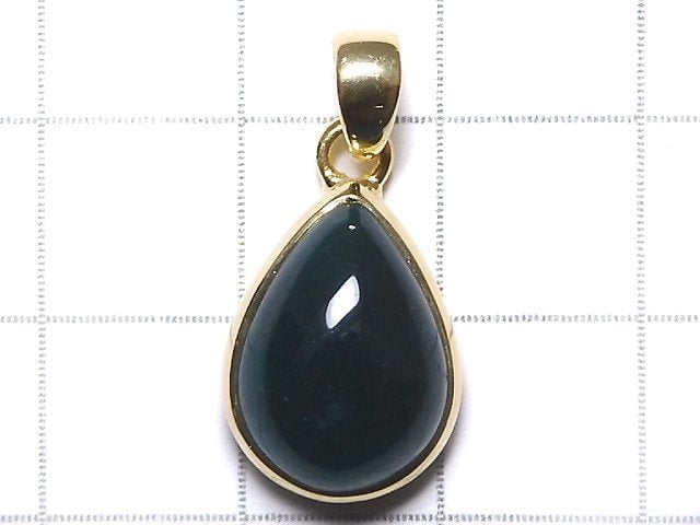 [Video][One of a kind] Grandidierite AAA Pendant 18KGP NO.25