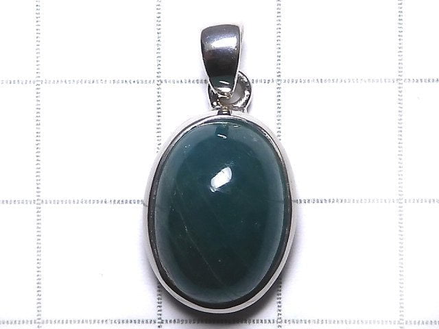 [Video][One of a kind] Grandidierite AAA Pendant Silver925 NO.29