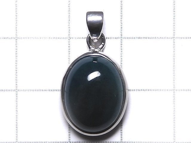 [Video][One of a kind] Grandidierite AAA Pendant Silver925 NO.31