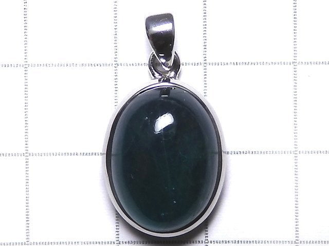 [Video][One of a kind] Grandidierite AAA Pendant Silver925 NO.35