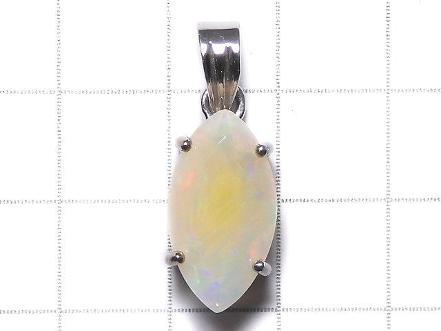 [Video][One of a kind] High Quality Opal AAA Faceted Pendant Silver925 NO.90