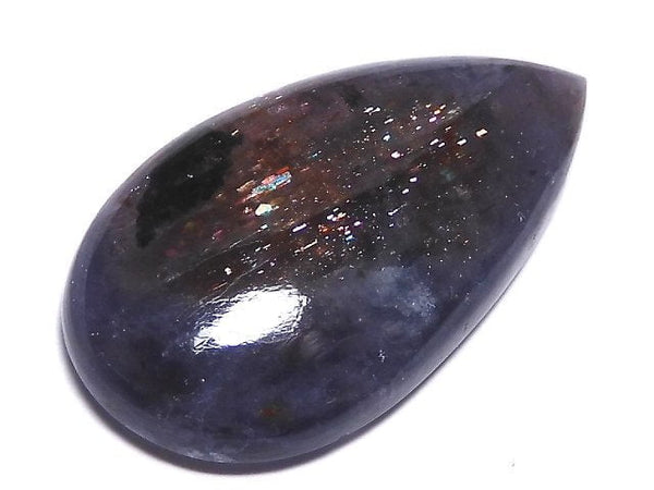 [Video][One of a kind] High Quality Iolite Sunstone AAA Cabochon 1pc NO.20