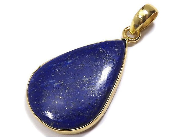 [Video][One of a kind] Lapislazuli AA++ Pendant 18KGP NO.5