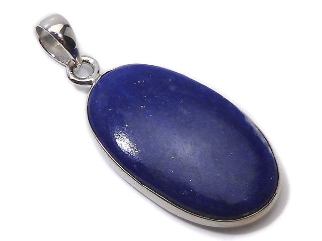 [Video][One of a kind] Lapislazuli AA++ Pendant Silver925 NO.12