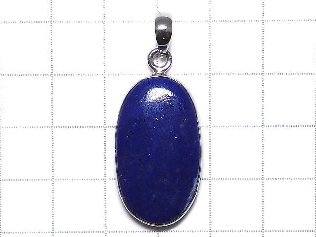 [Video][One of a kind] Lapislazuli AA++ Pendant Silver925 NO.12