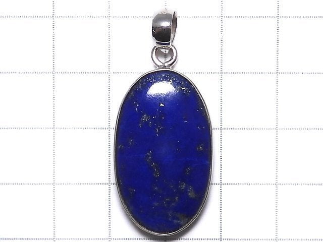 [Video][One of a kind] Lapislazuli AA++ Pendant Silver925 NO.14