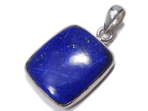 [Video][One of a kind] Lapislazuli AA++ Pendant Silver925 NO.15