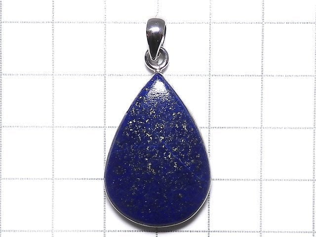 [Video][One of a kind] Lapislazuli AA++ Pendant Silver925 NO.17