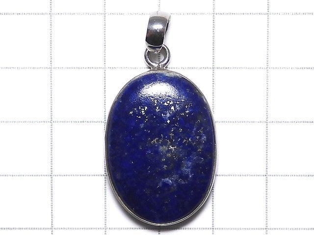 [Video][One of a kind] Lapislazuli AA++ Pendant Silver925 NO.18