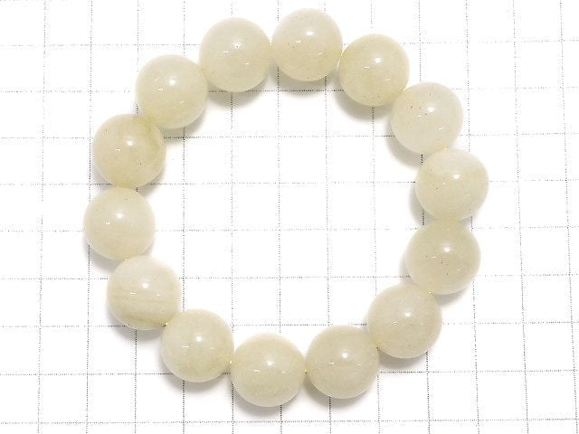 [Video][One of a kind] Libyan Desert Glass Round 15mm Bracelet NO.19