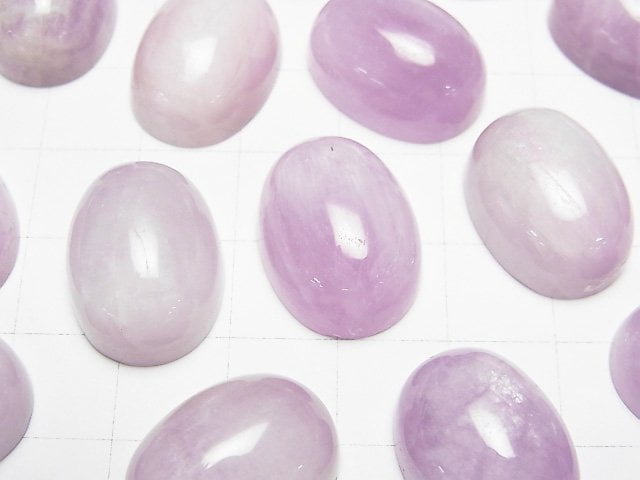 [Video] Nigerian Kunzite AA++ Oval Cabochon 20x15mm 1pc