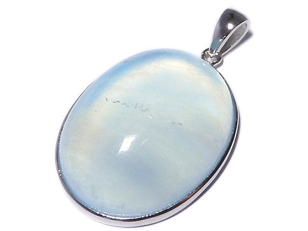 [Video][One of a kind] Aquamarine AA++ Pendant Silver925 NO.33