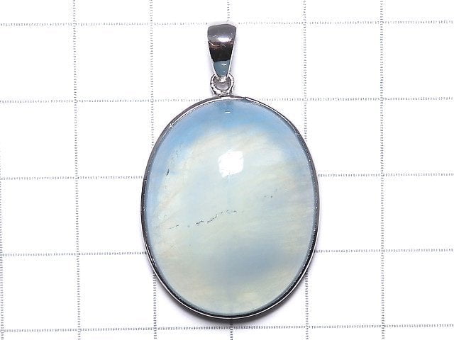 [Video][One of a kind] Aquamarine AA++ Pendant Silver925 NO.33