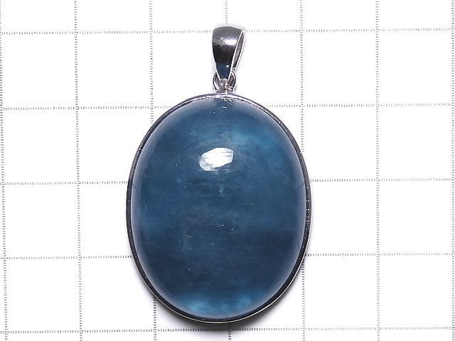 [Video][One of a kind] Aquamarine AA++ Pendant Silver925 NO.37