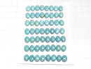 [Video]Turquoise AA++ Oval Cabochon 9x7mm 2pcs