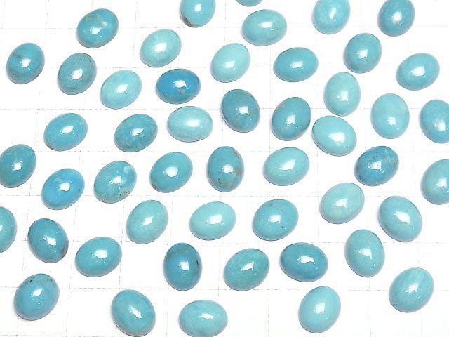 [Video]Turquoise AAA Oval Cabochon 10x8mm 1pc