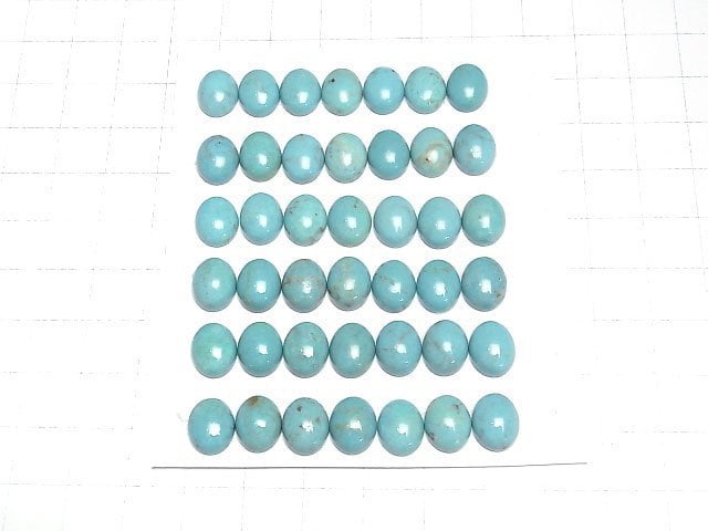 [Video]Turquoise AA++ Oval Cabochon 10x8mm 1pc