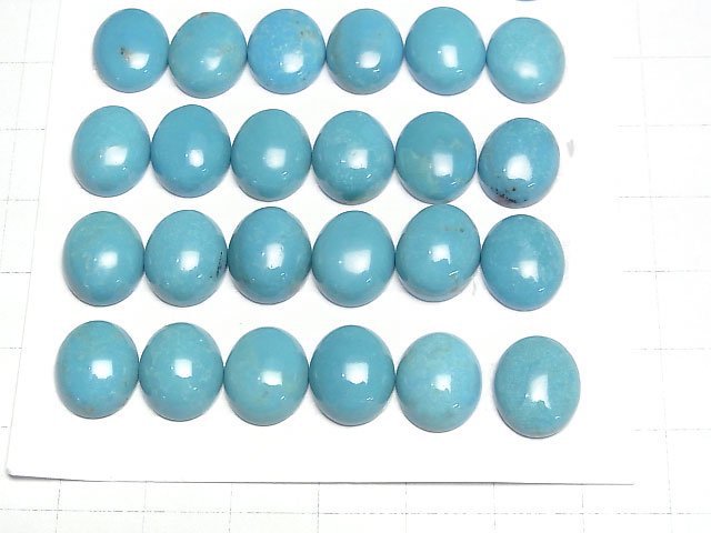 [Video]Turquoise AAA Oval Cabochon 12x10mm 1pc