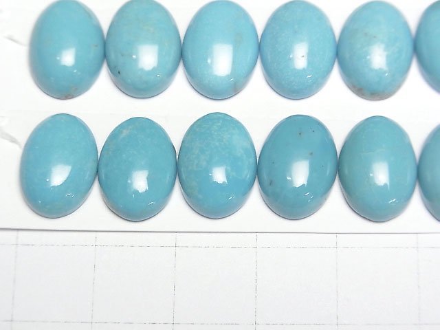 [Video]Turquoise AAA Oval Cabochon 14x10mm 1pc