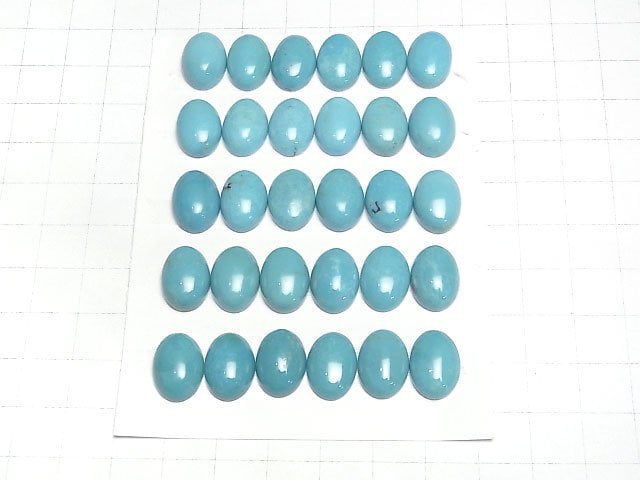 [Video]Turquoise AAA Oval Cabochon 14x10mm 1pc