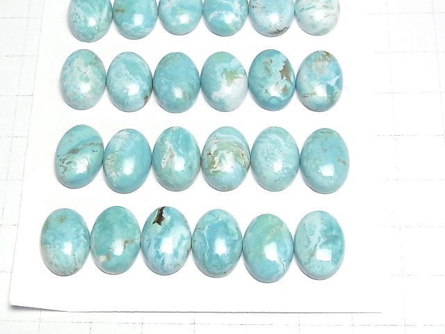 [Video]Turquoise AA++ Oval Cabochon 14x10mm 1pc