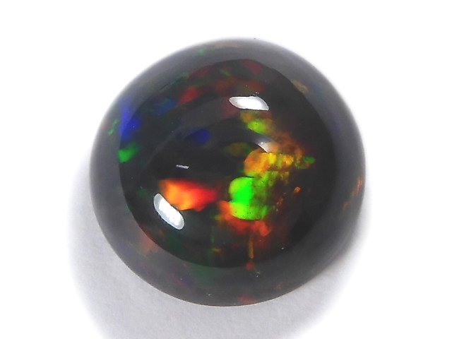 [Video][One of a kind] Black Opal AAA Cabochon 1pc NO.8